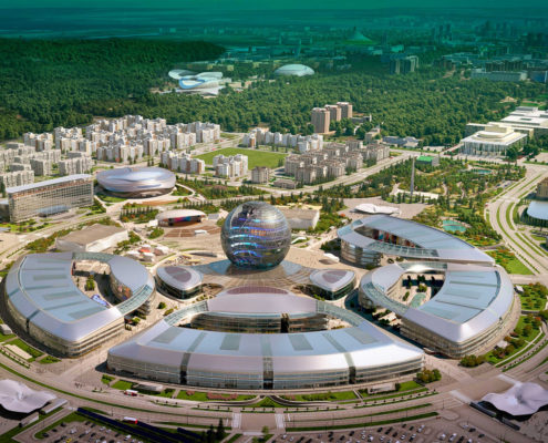 ASTANA EXPO ÉPÜLETEGYÜTTES, ASTANA